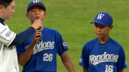 [NC] 2024/8/29 시구&시타 - 원동중학교 야구부 형제 이준우 & 이로한 | TVING