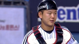 [LG] 2024/9/26 실점을 막는 중계플레이 홈에서 주자를 잡아내는 이주헌 | TVING
