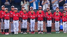 [삼성] 2025/5/13 애국가 - 포항시 북구 리틀 야구단 | TVING