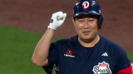 [두산] 2025/9/5 10회에 6득점 빅이닝을 완성하는 김재환의 투런포! | TVING