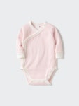 Baby Baby Long Sleeve Bodysuit | Ribbed | Open Front | UNIQLO US