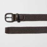 LEATHER COMBINATION MESH BELT | UNIQLO ID