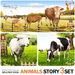 유토이미지 | 상세페이지 | 베이직샵 | 10043683 | 행복 농장 3SET 01(Hug)