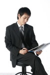 유토이미지 | 107비즈니스 맨/우먼(1인) 043