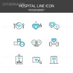 유토이미지 | 메디컬 라인 아이콘 (GIONE)