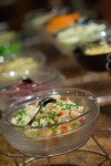 catering buffet food indoor in luxury restaurant with meat colorful fruits and s | 유토이미지 | 상세페이지 | 베이직샵 | 사진... 