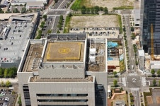 UI헬리콥터 PAD | 유토이미지 | Helicopter landing pad. No brand names or copyright objects.