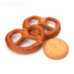 유토이미지 | Salt cookies isolated on white cutout