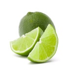 유토이미지 | Citrus lime fruit isolated on white cutout