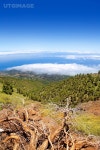 유토이미지 | La Palma Caldera de Taburiente sea of clouds in canary Islands