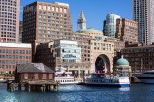 유토이미지 | Boston Rowes Wharf in Massachusetts USA