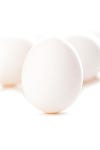 Eggs on white - shallow depth of field | 유토이미지 | 상세페이지 | 베이직샵 | 사진 | 19763759