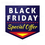 유토이미지 | black friday sale label