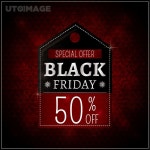 유토이미지 | black friday sale