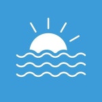 sun in a sea | 유토이미지 | 상세페이지 | 베이직샵 | 일러스트 | 20640171