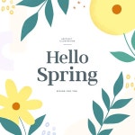 봄꽃 추상 프레임8 | 유토이미지 | 상세페이지 | 베이직샵 | 일러스트 | 21648356