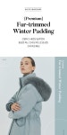 [프론트로우][리퍼브][Premium] Fur-trimmed Winter Padding_2colors [W CONCEPT]