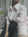 j1088 wool polo neck t-shirt (pink) - W컨셉(W CONCEPT)