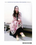 [STAY WITH ME스테이위드미]TIE NECK BOTANICAL PRINTED DRESS(PINK) [W CONCEPT]