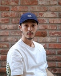 [Good Night & Good Luck굿나잇앤굿럭]Cotton Ball Cap_Navy [W CONCEPT]