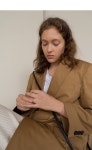 [hasto하스토]Supima Cotton Jacket in Camel [W CONCEPT]