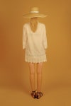 [THE VACATION SHOP더베케이션샵]Grace lace cotton shirt(White) [W CONCEPT]
