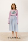 [soonsu순수]POP FLOWER PRINT TSHIRT [W CONCEPT]