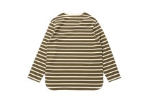 [HORLISUN홀리선]Powell Pocket Stripe T-shirts Olive 803 [W CONCEPT]