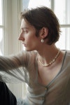[Lebleu르블루]pearl necklace [W CONCEPT]