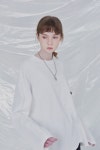 [OTHERSIDE아더사이드][UNISEX]THE OTHER BASIC LONGSLEEVE TEE (IVORY) [W CONCEPT]