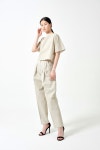 [E-um이음]Square jeogori shirts(Beige) [W CONCEPT]