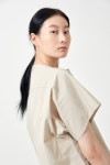 [E-um이음]Square jeogori shirts(Beige) [W CONCEPT]