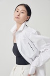 [E-um이음]Unisex line shirts (Black line) [W CONCEPT]