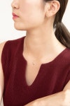 [HeeYoungKim Jewellery김희영주얼리]Twisted Bar Petal Earrings (14K Gold) [W CONCEPT]