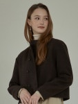 j1099 wool double jacket - W컨셉(W CONCEPT)