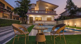 골드 밸리의 빌라 (2000m², 침실 3개, 프라이빗 욕실 3개), 마왈, 인도 - 여기어때 특가