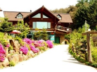 영월 통나무집 아람펜션, 정선·영월, 강원 - 여기어때 특가