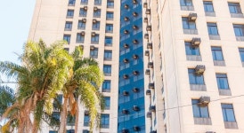 Flat E-Suites com vista em frente ao aeroporto de Congonhas - H1216, 빌라 콩고냐스, 상파울루, 브라질 - 여기어때 특가