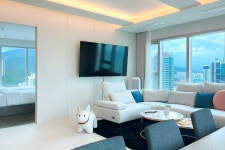 해운대 오션뷰를 볼 수 있는 | 포르테 해운대 파노라마 오션뷰 펜트하우스, 경상 - 여기어때 특가