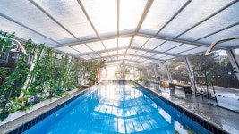 가평 스페이스드림 온수수영장 스파펜션, 아침고요수목원·상면, 가평 - 여기어때 특가