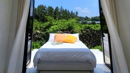 움직이는 침대, 프라이빗 귤밭 노천탕 | 귤림동화, 제주 (서귀포·성산) - 여기어때 특가