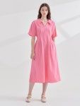 브이 셔츠 스모킹 쿨 원피스 KOOPP354(2 colors)