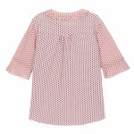 도트 러플 카라 블라우스 LFWSO413_PK