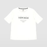 [지센] (3컬러) 에센셜 레터링 프린팅 라운드 반팔 티셔츠 LSTSP374