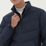 (2칼라) [라이프로그] 사선 퀼팅 경량 덕다운 점퍼 MSLWMA53