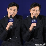 "기자님들, 밥 먹었어?"...현실 '멜로 깡패' 정우성[현장뷰] "기자님들, 밥 먹었어?"...현실 '멜로 깡패' 정우성[현장뷰]