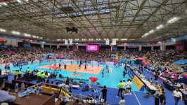 흥행 대박 KOVO컵 개막전, 순천이 배구로 들썩였다