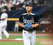 부담감 이기지 못한 두산 이원재, 혹독했던 1군 무대 첫 등판