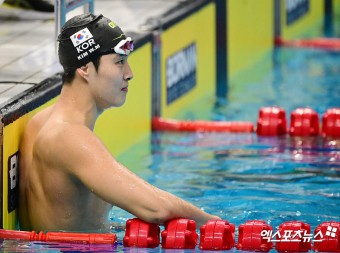 김우민, 자유형 400m도 A기록 통과로 '도하 세계선수권 출전 확정'
