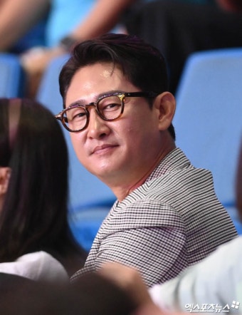 김연경 국대 은퇴 경기 관람하는 박용택[엑's HD포토]